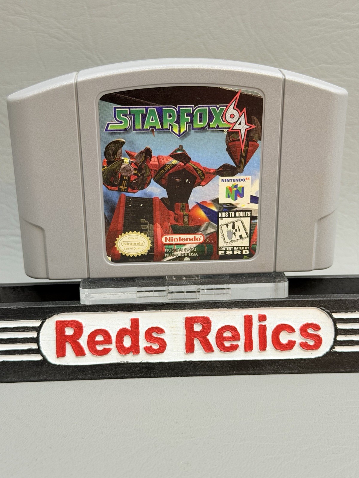 Star Fox 64 (Nintendo 64, 1997) Authentic – Cleaned – 1Y Warranty