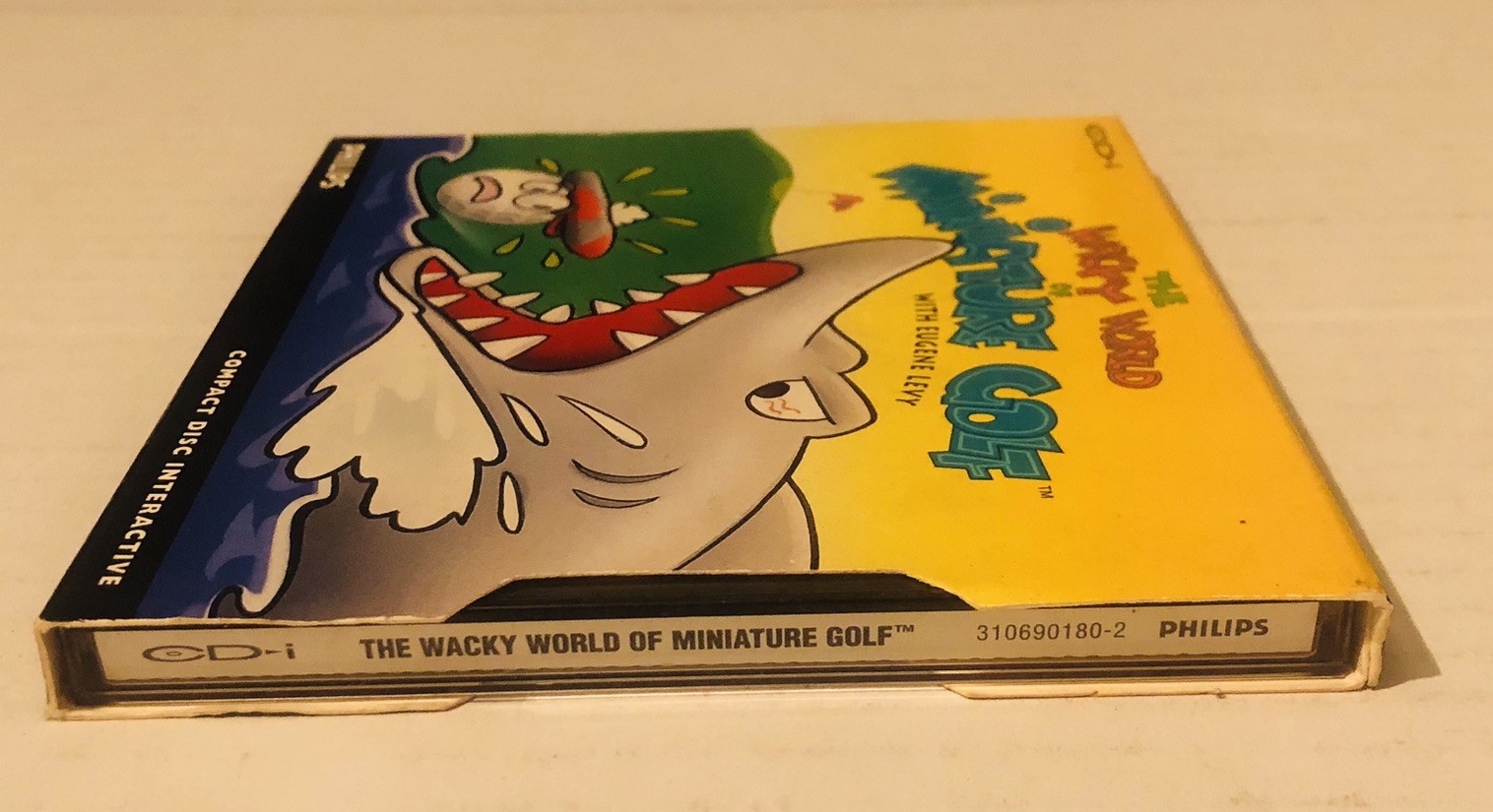 Vintage 1993 The Wacky World Of Miniature Golf CD-I Compact Disc Game Philips