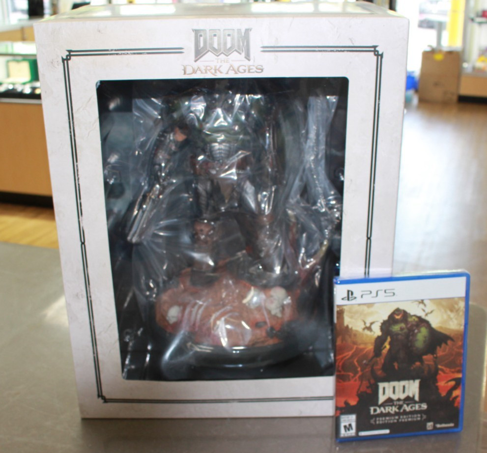 DOOM The Dark Ages Collector’s Bundle PS5 Sealed Game and Steelbook included.