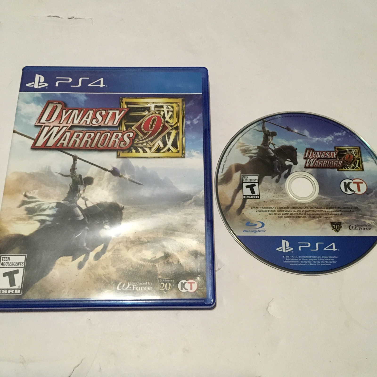 Dynasty Warriors 9 (Sony PlayStation 4, 2018) PS4- MINT DISC
