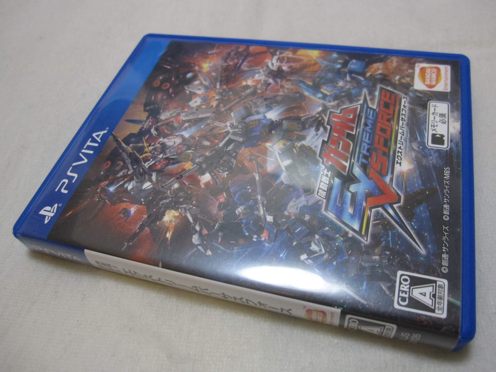 W/Tracking Number. USED PS Vita Mobile Suit Gundam EXTREME VS-FORCE Japanese Ver