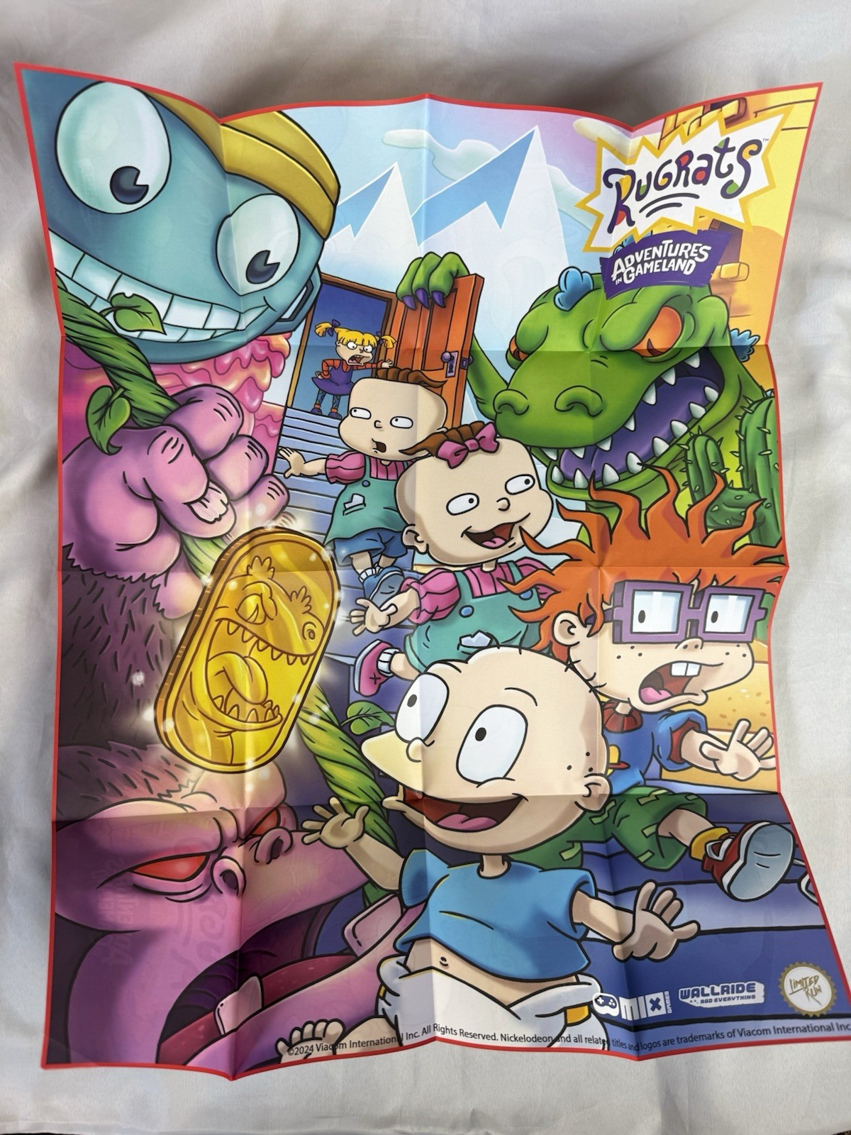 Rugrats Adventures in Gameland V1 NES Nintendo Limited Run Games – Complete!