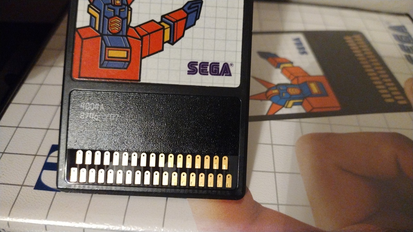 TransBot Sega Master System Complete in Box CIB! Clean!