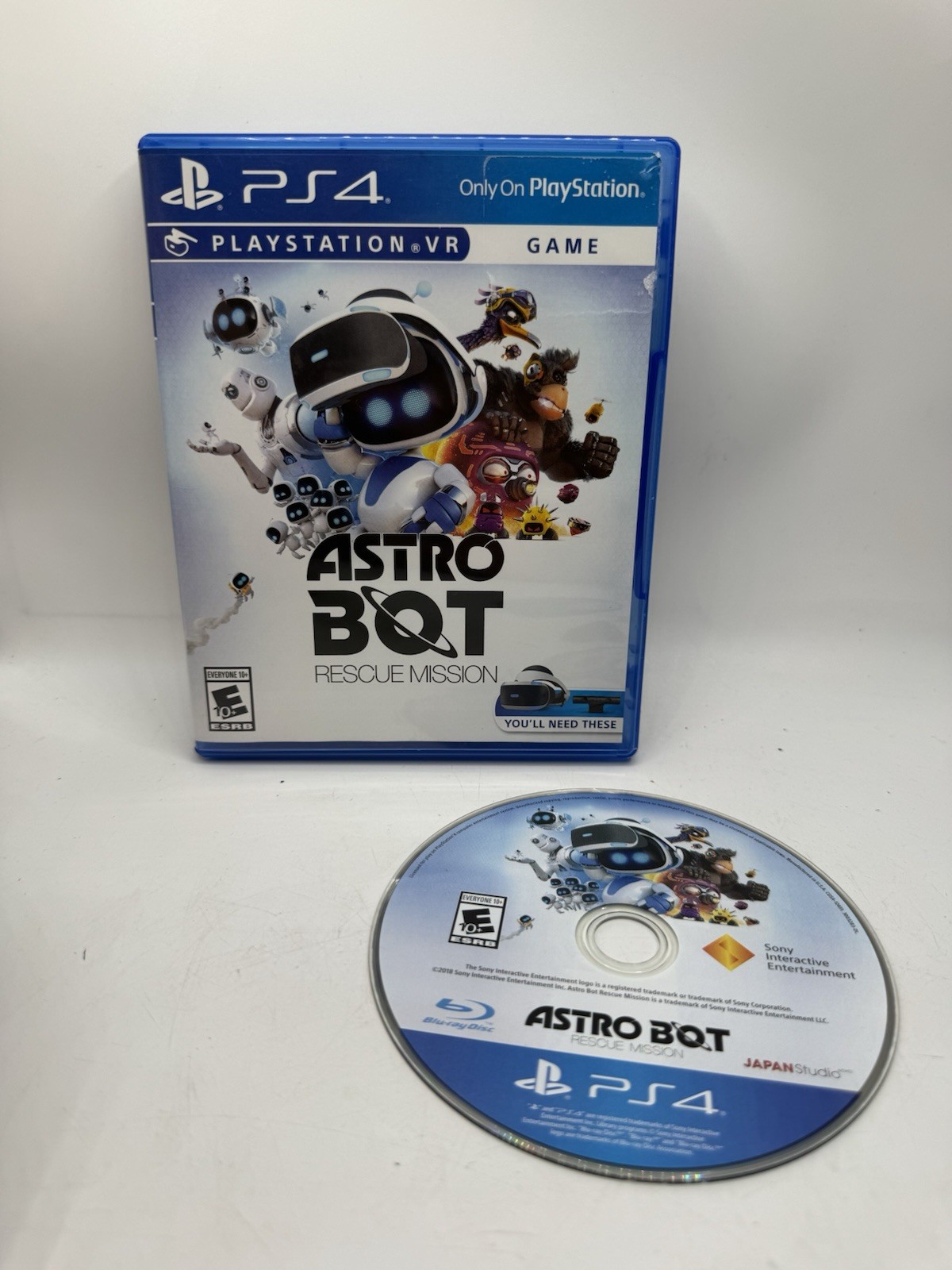 Astro Bot Rescue Mission VR (Sony PlayStation 4) PS4 Tested & Working No Manual
