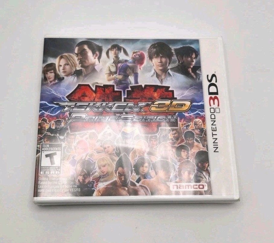 Tekken 3D — Prime Edition (Nintendo 3DS, 2012) Brand New Factory Sealed !