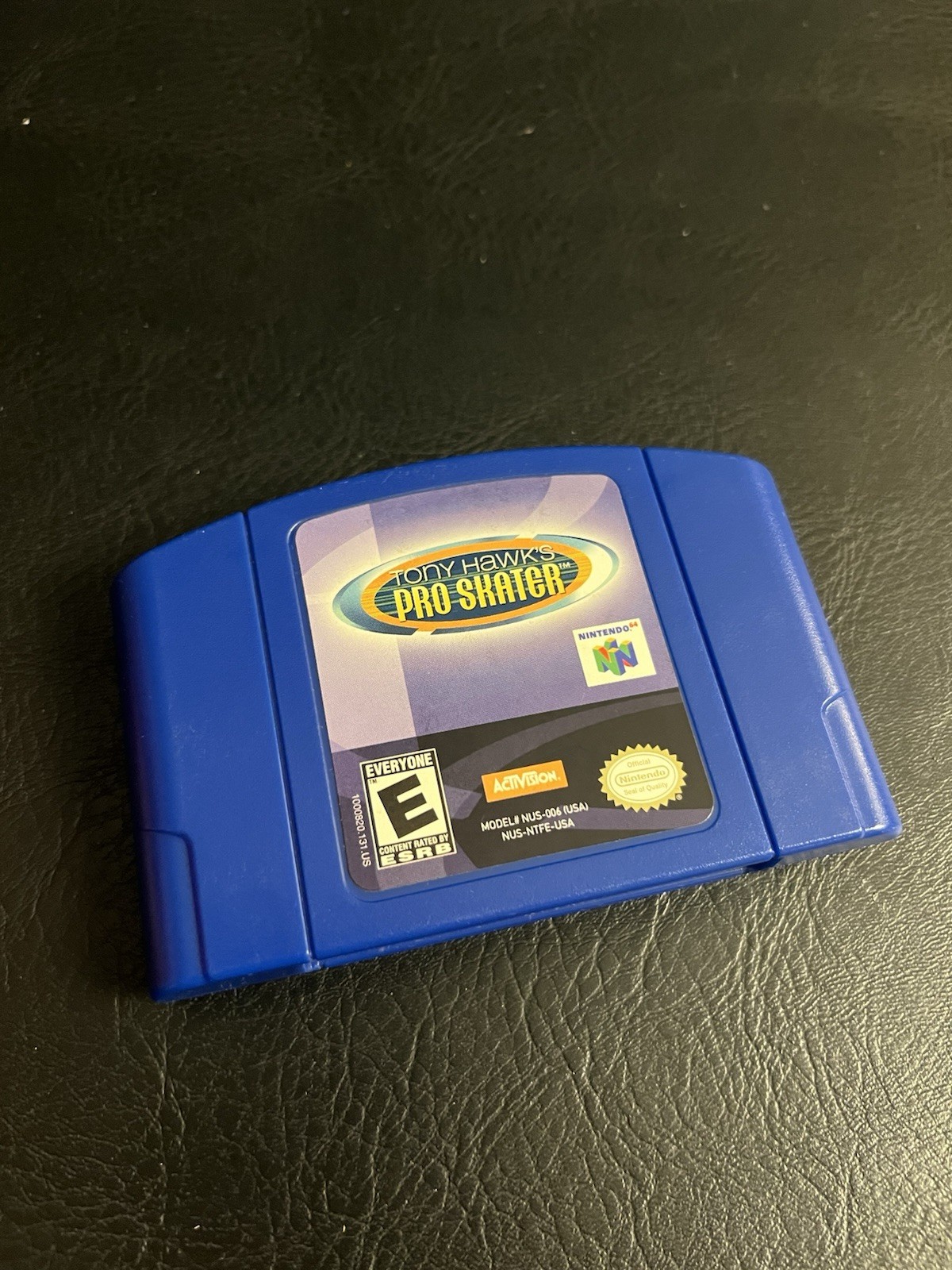 Tony Hawks Pro Skater 1 Blue (N64 Nintendo 64) Game Cartridge Only- USA