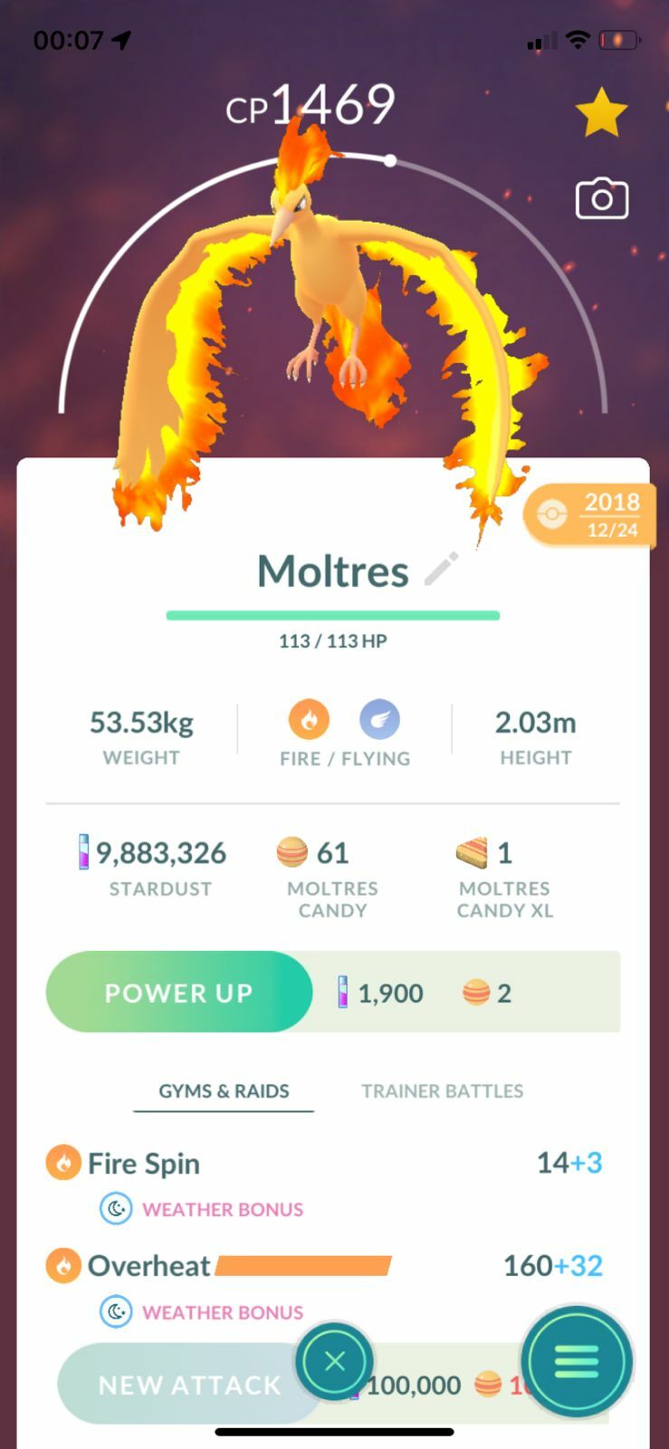 AMAZING! ⚡️LEGENDARIES 1500/2000CP FOR PVP ⚡️ – NON REGISTERED TRADE – PKMN GO!