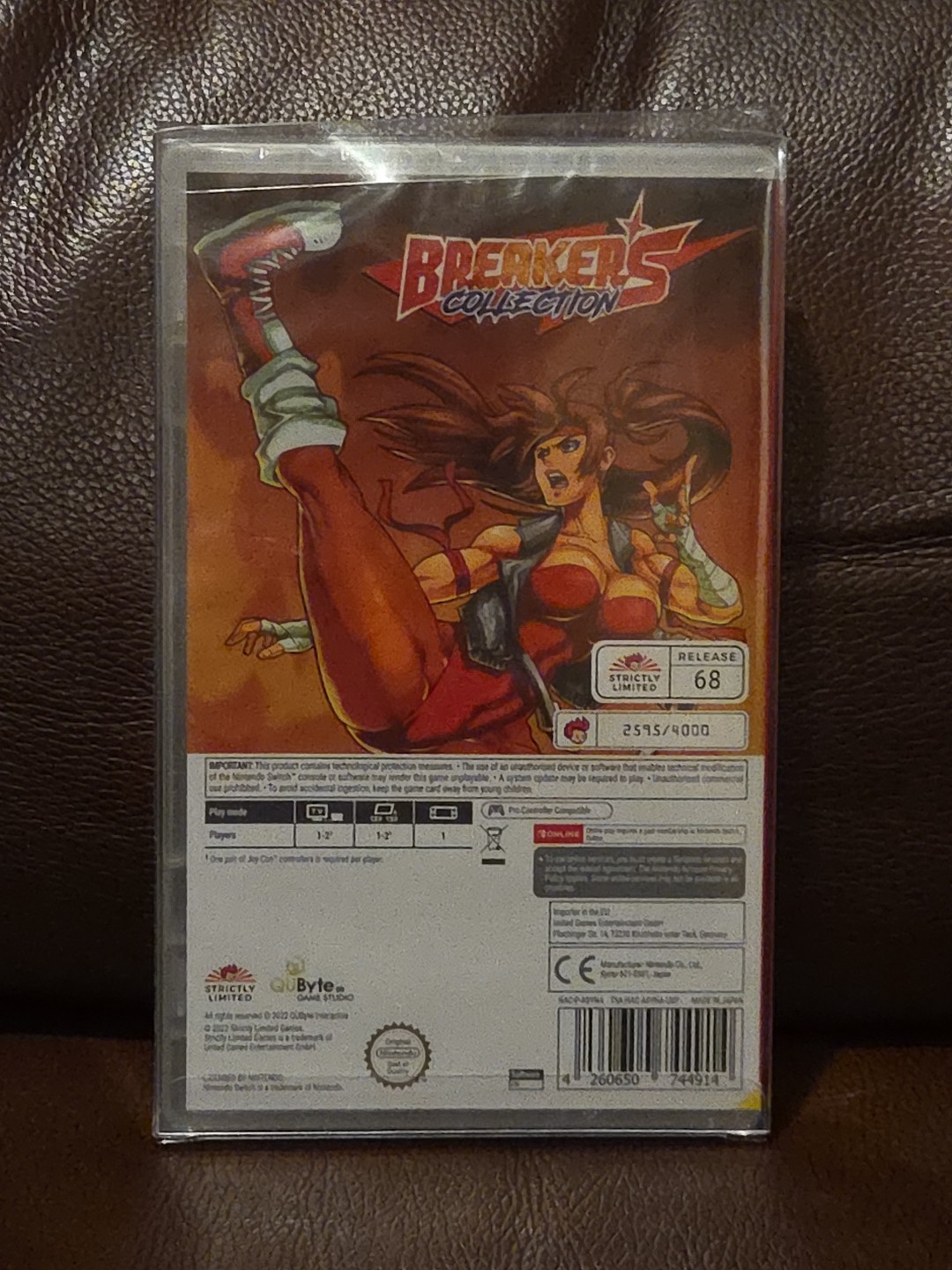 BREAKERS COLLECTION New NINTENDO SWITCH Game Strictly Limited #/4000 Breaker’s