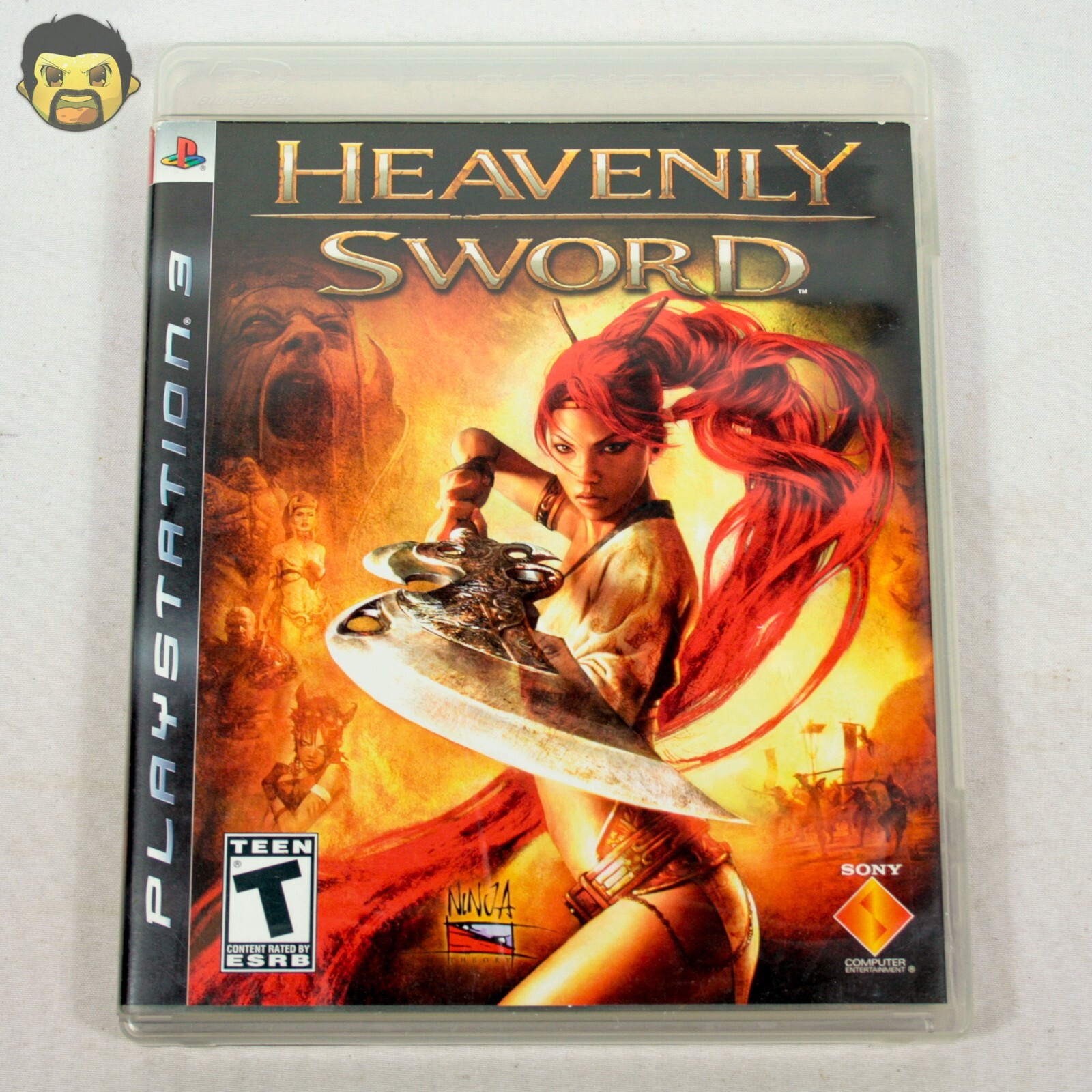 Heavenly Sword PS3 CIB Sony PlayStation 3 2007 Complete with Manual SHIPS FAST D