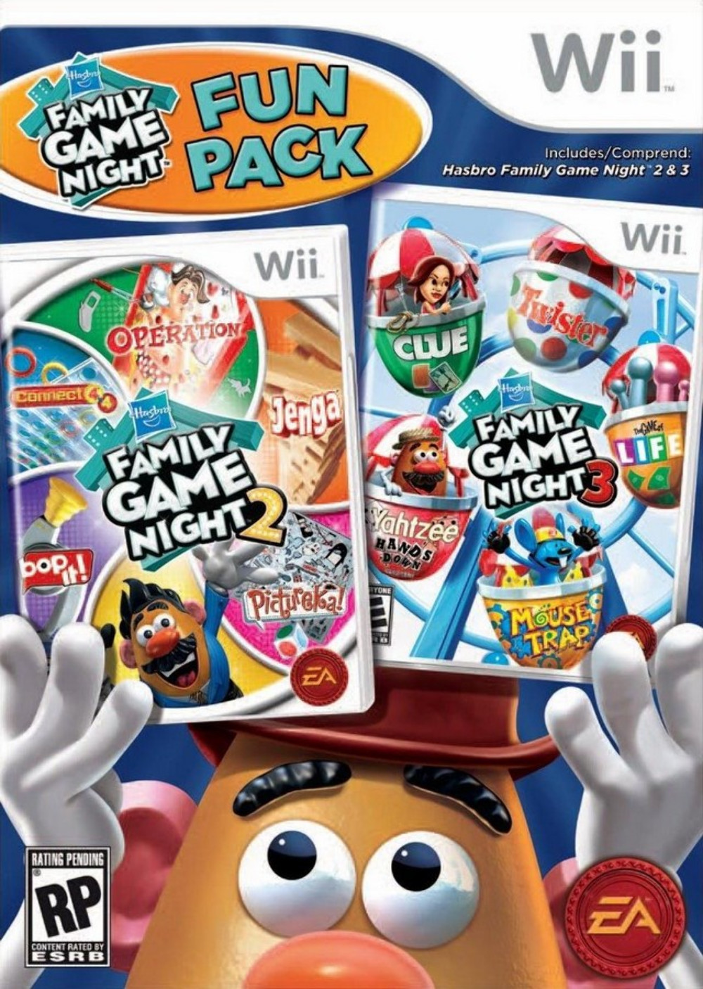 Hasbro Family Game Night Fun Pack | Nintendo Wii