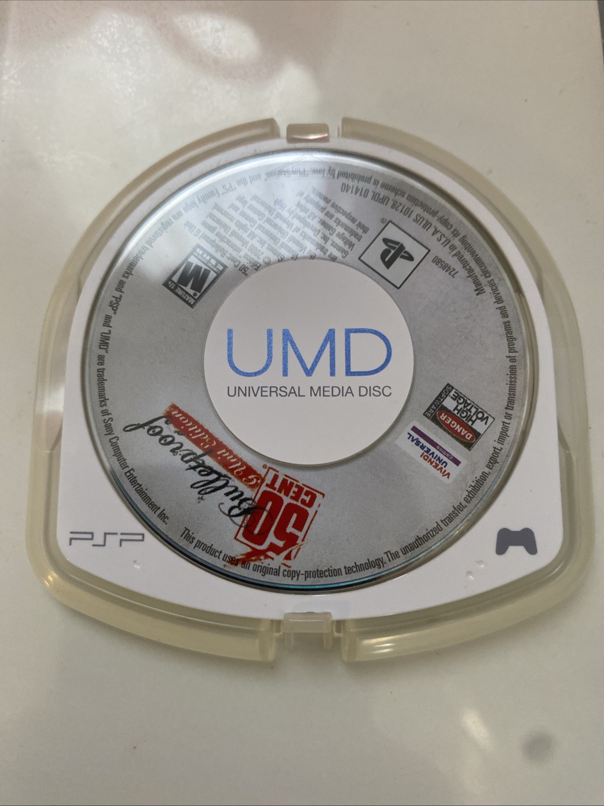 50 Cent: Bulletproof (G Unit Edition)- Sony PSP – Complete In Box CIB TESTED