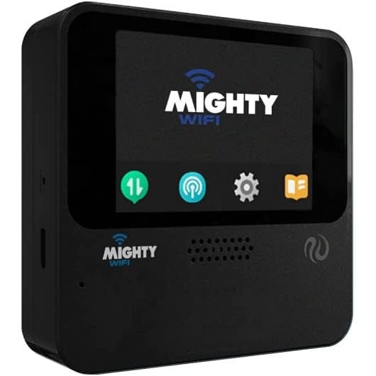 Travel Global WiFi Hotspot Portable Internet Router, SIMFREE, small, black