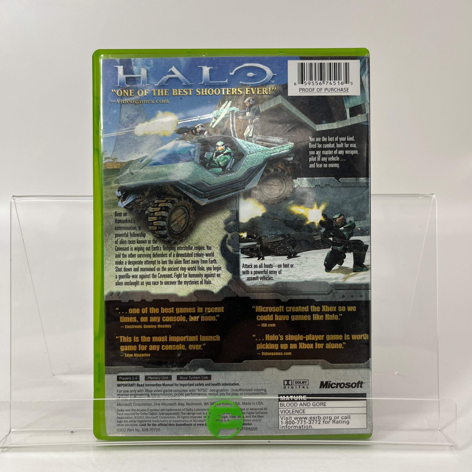 Halo: Combat Evolved (Microsoft Xbox, 2001)