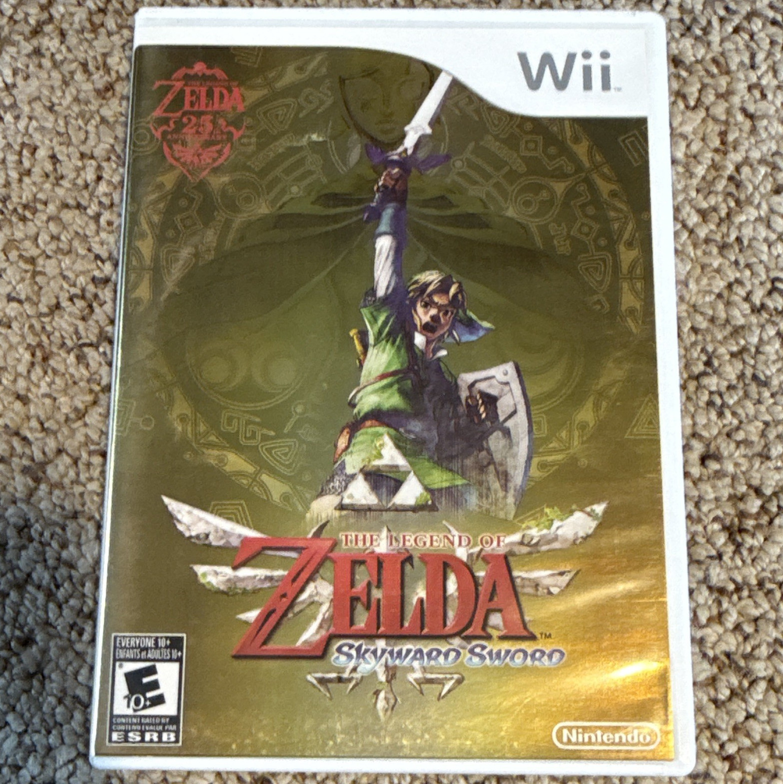 The Legend of Zelda: Skyward Sword Special Edition Wii music CD included