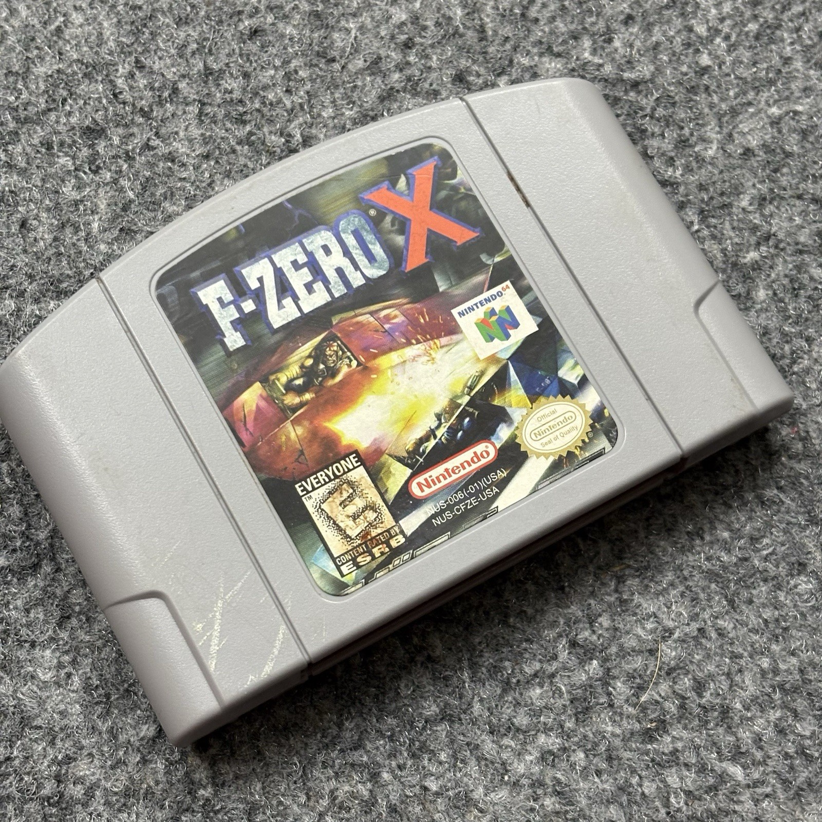 F-Zero X (Nintendo 64, N64 1998) Cartridge Only Authentic Tested Working