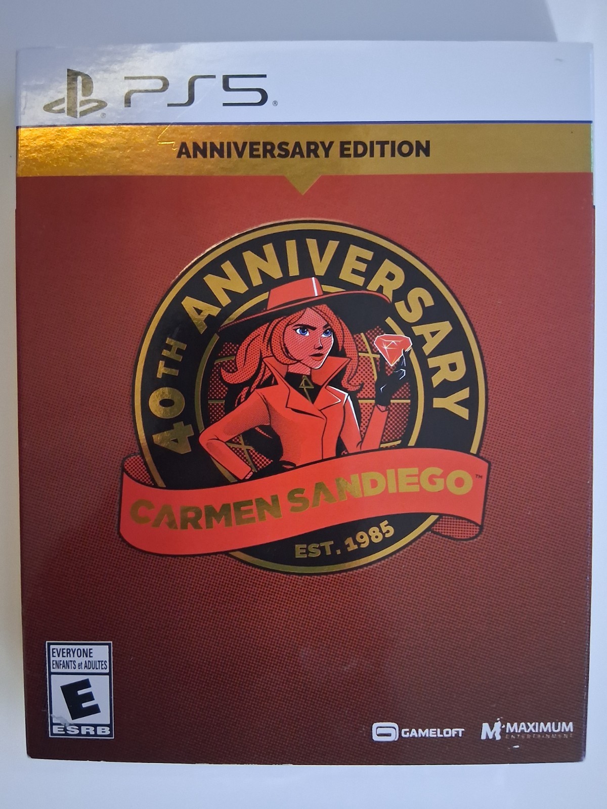 Carmen Sandiego 40th Anniversary Edition PS5 Brand New Factory Sealed Game