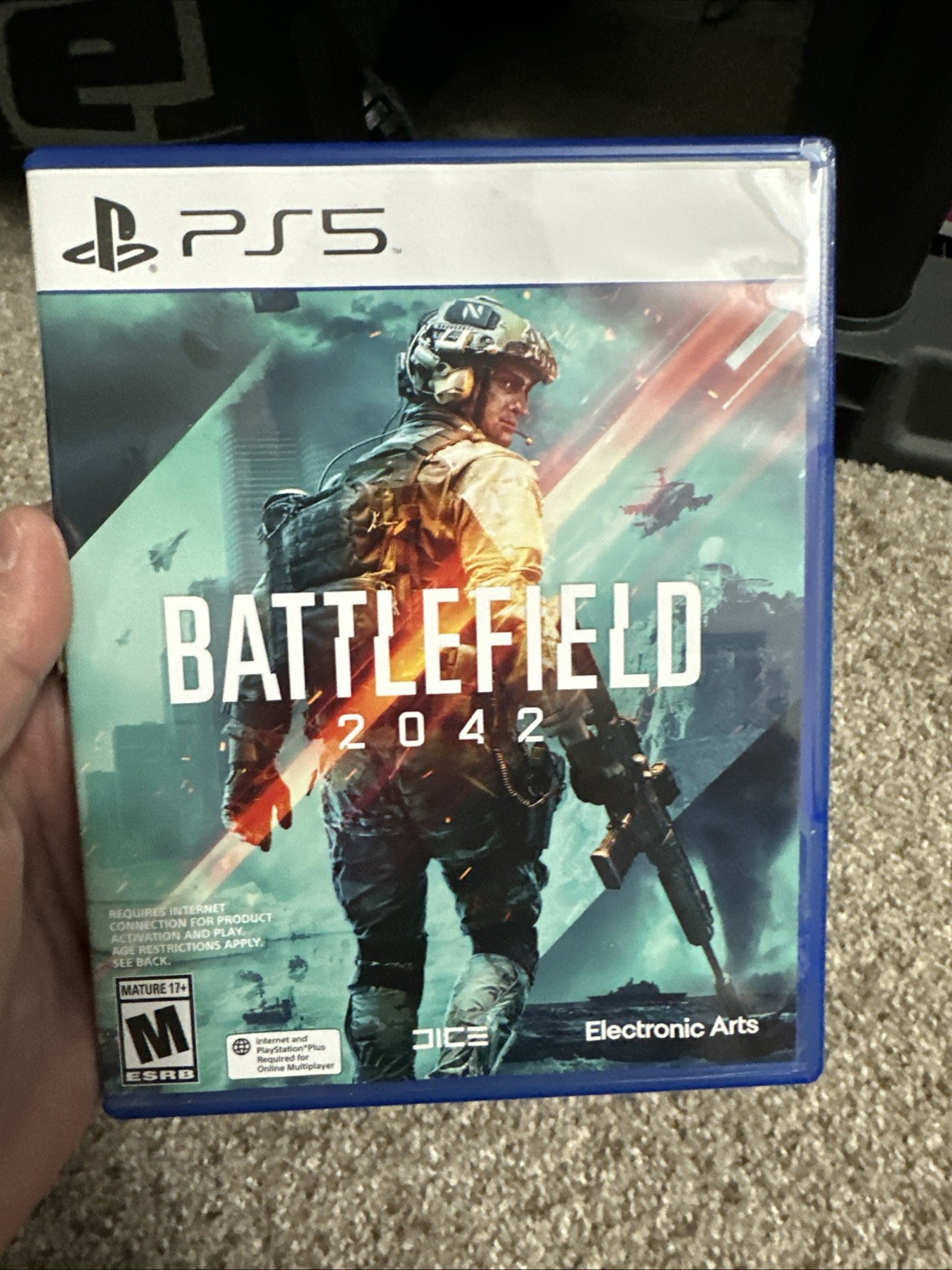 Electronic Arts Battlefield 2042 PS5 Multiplayer Online Play Internet Required M