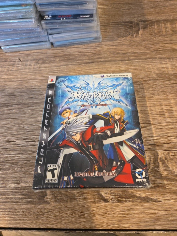 BlazBlue: Calamity Trigger Limited Edition Sony PlayStation 3, 2009 BRAND NEW