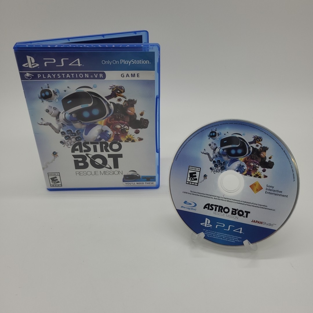 Astro Bot Rescue Mission Sony Playstation 4 Complete PS4 Playstation RV Game