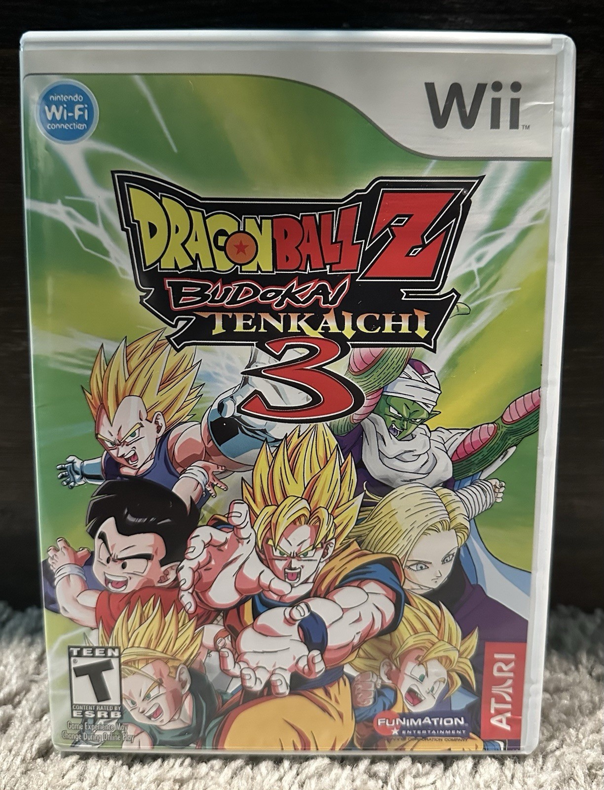 Dragon Ball Z Budokai Tenkaichi 3 (Nintendo Wii, 2007) Complete With Manual CIB