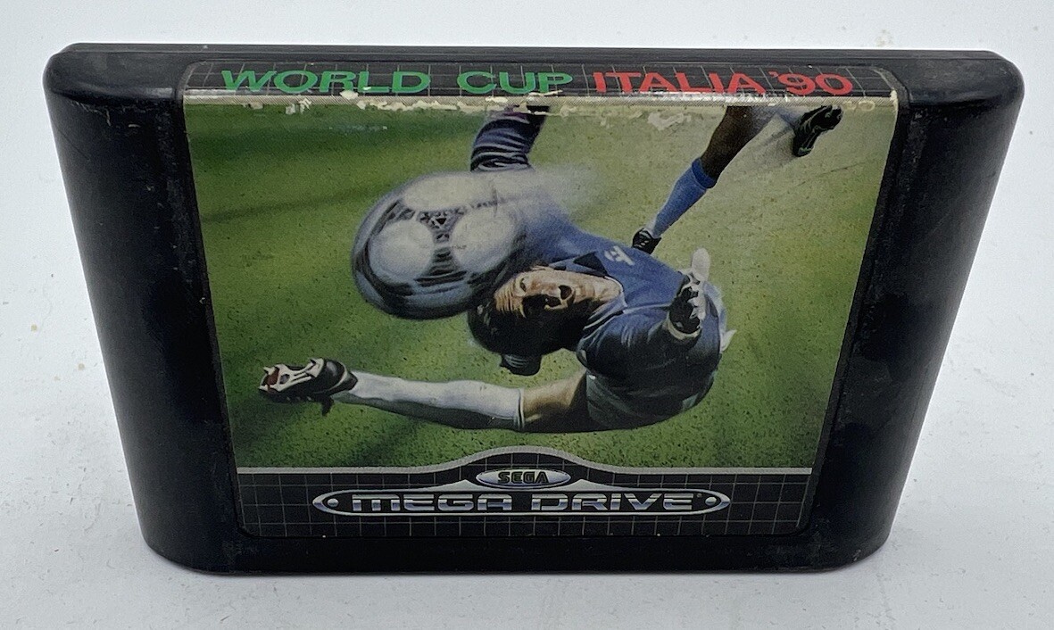 World Cup Italy ’90 Sega Mega Drive PAL Version Video Game Cartridge Only