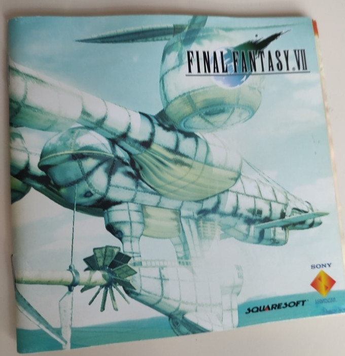 PlayStation 1 Black Label Final Fantasy VII Greatest Hits 3 Dicks & Manual See d