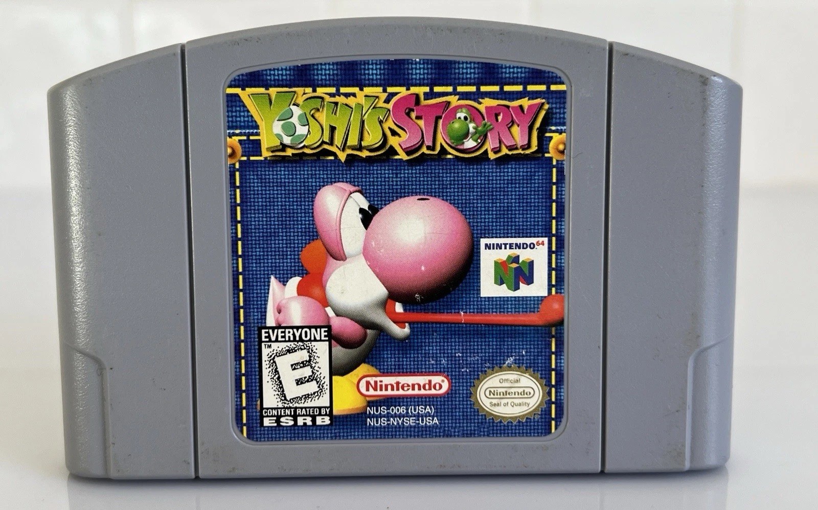 Yoshi’s Story (1997) Not For Resale Nintendo 64 N64 Kiosk Cart NFR NTSC – Rare
