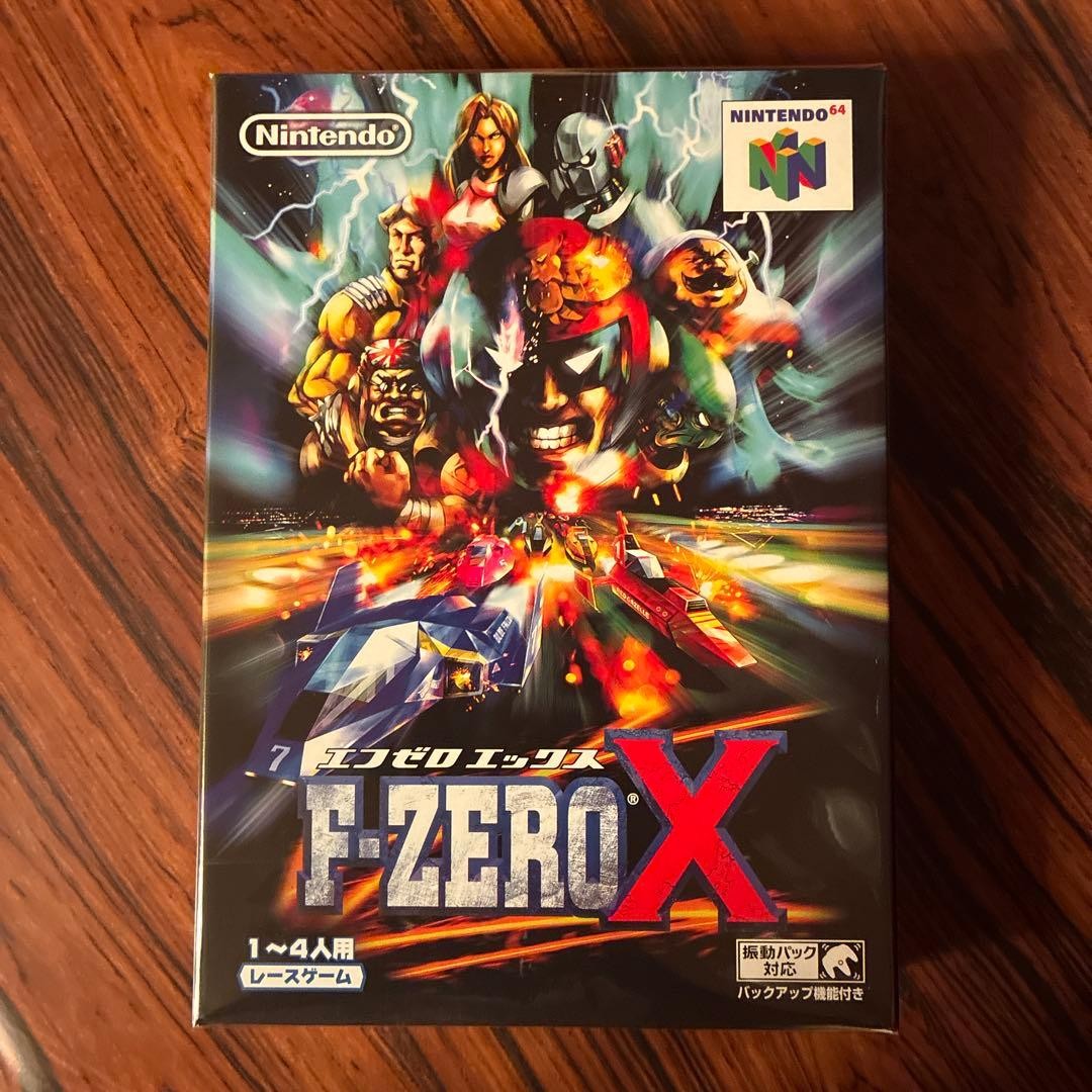 F-Zero X Nintendo 64 N64 Japan CIB Near Mint Complete Nintendo NTSC-J