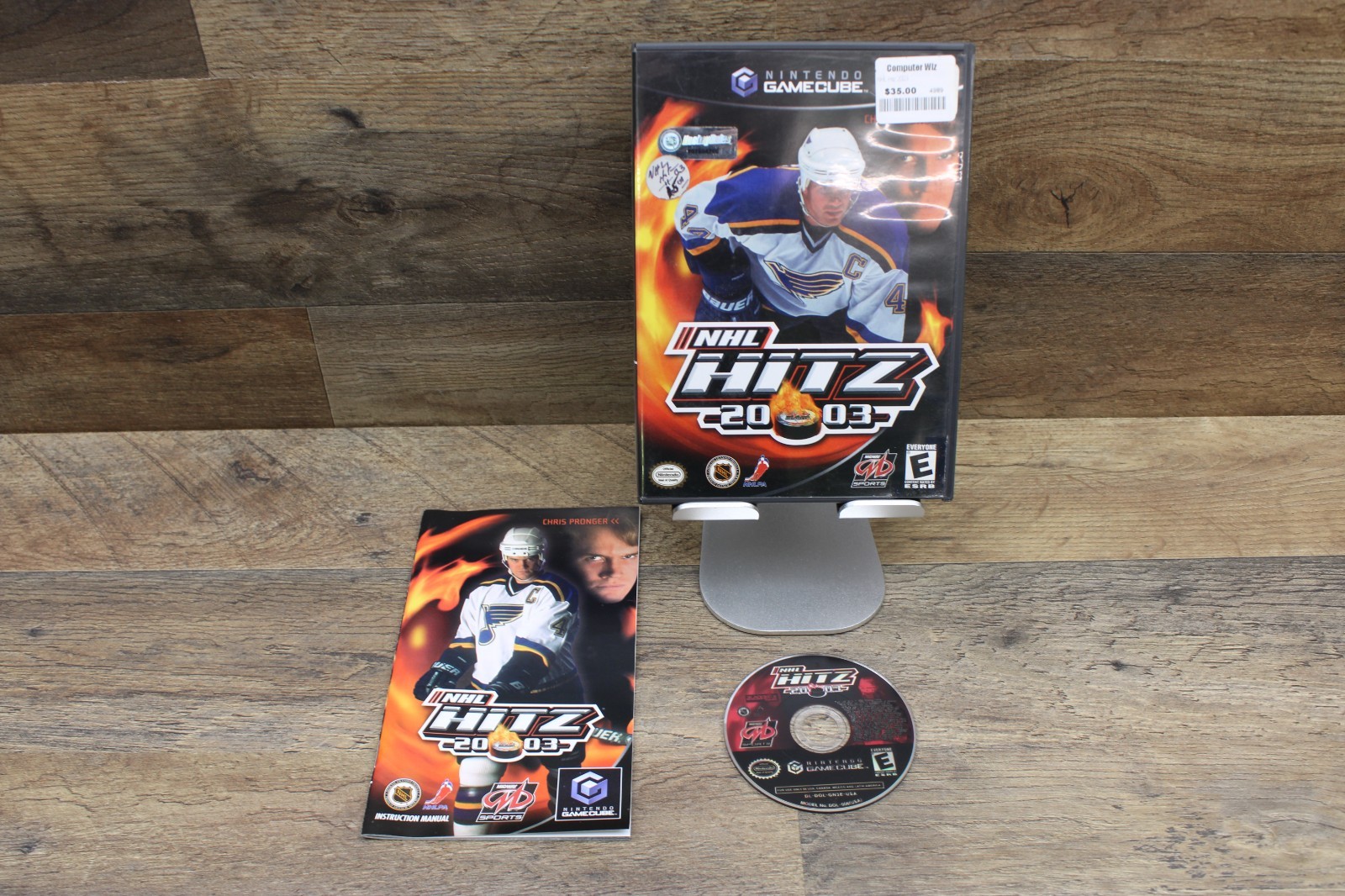 NHL HITZ 2003 Nintendo GameCube CIB Complete w/ Manual