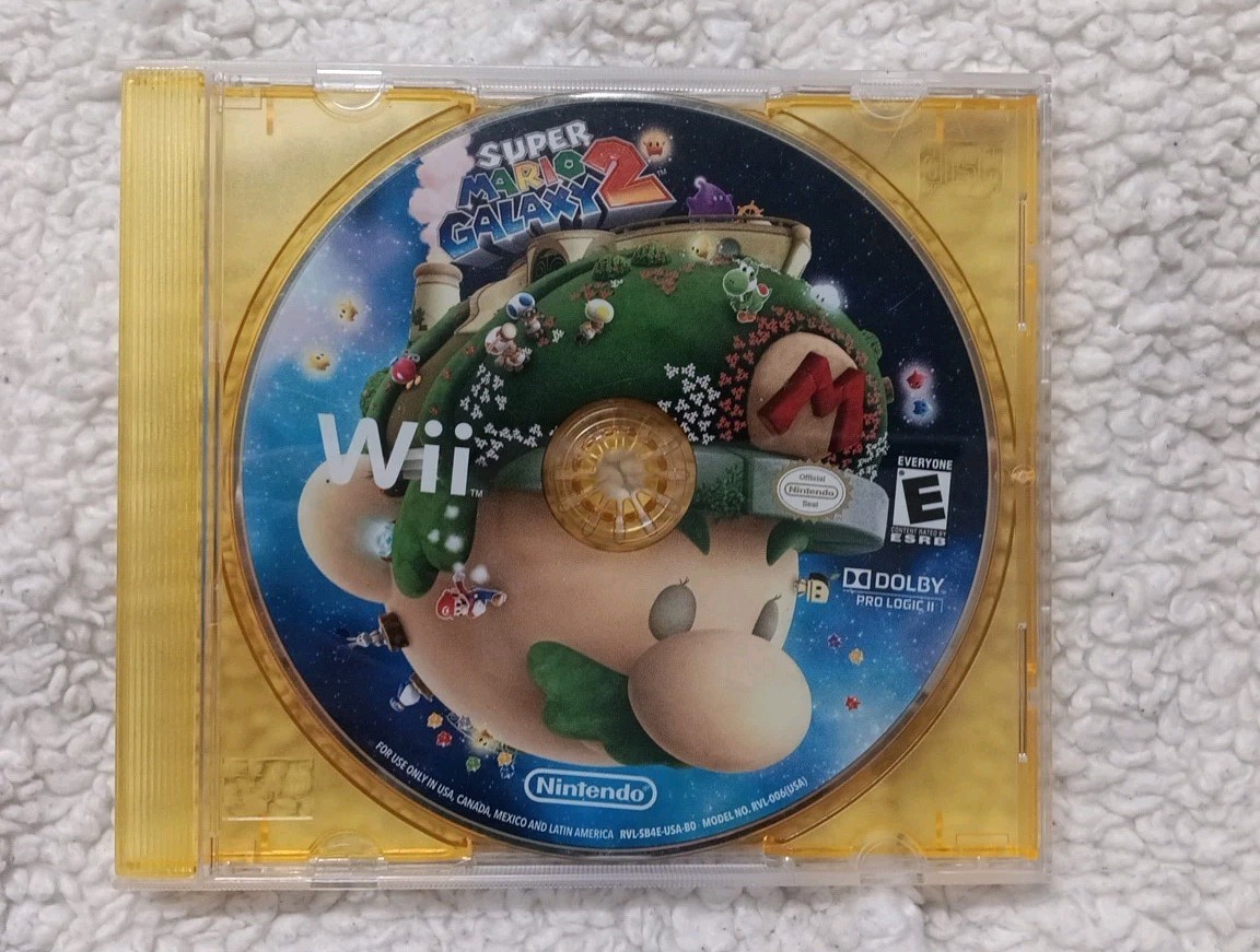 Super Mario Galaxy 2 – Nintendo Wii Working Game Only No Case Or Manual GC