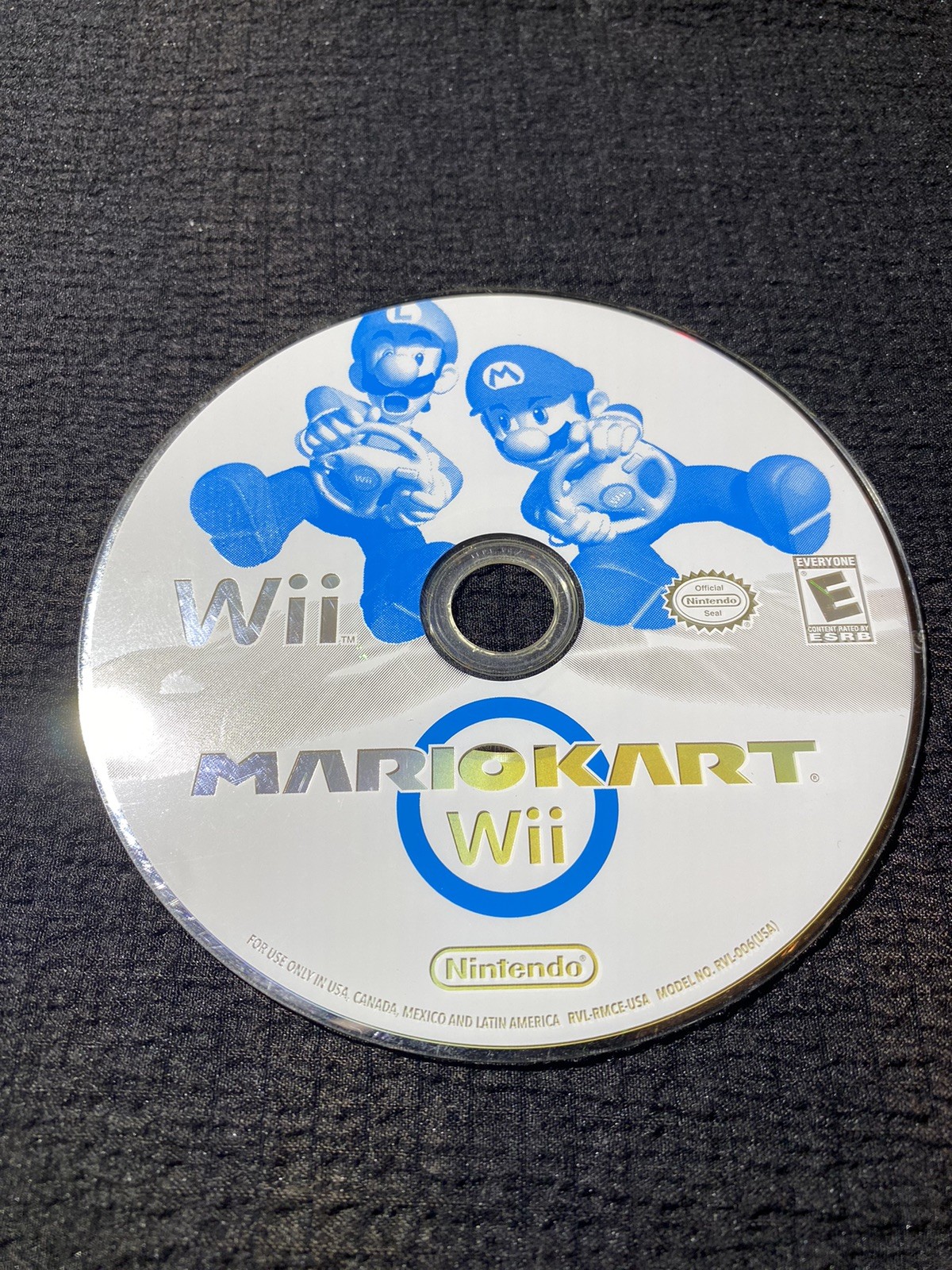 Mario Kart Wii (Nintendo) DISC ONLY Tested Not Fully Working- Read Description