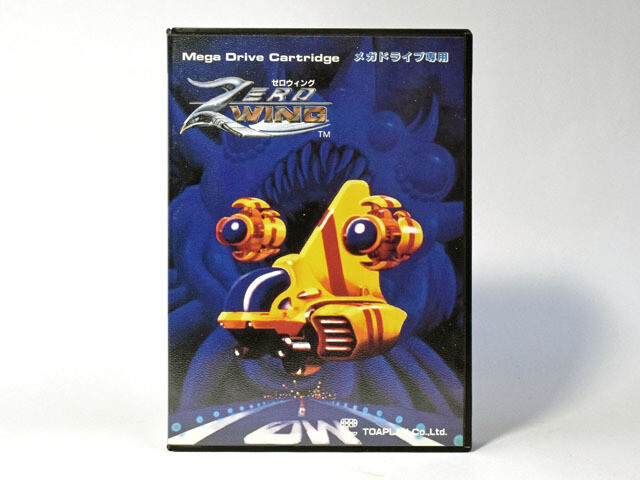 ZERO WING TOAPLAN Sega Mega Drive MD Japan Import Free shipping FedEx