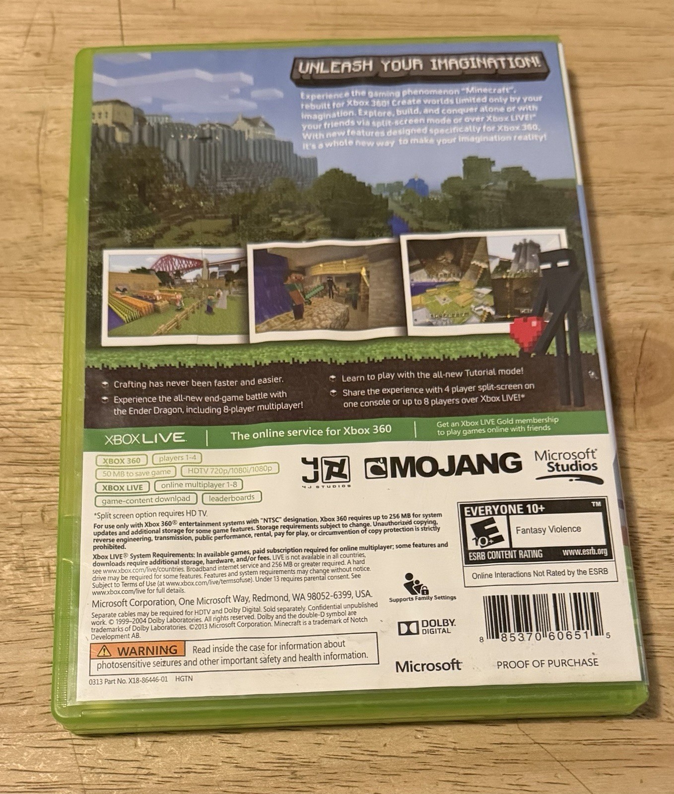 Minecraft: Xbox 360 Edition (Xbox 360)
