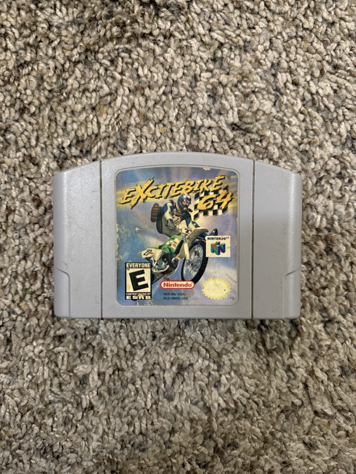 Excitebike 64 (Nintendo 64, 2000) Authentic, Tested and Working, Cartridge Only