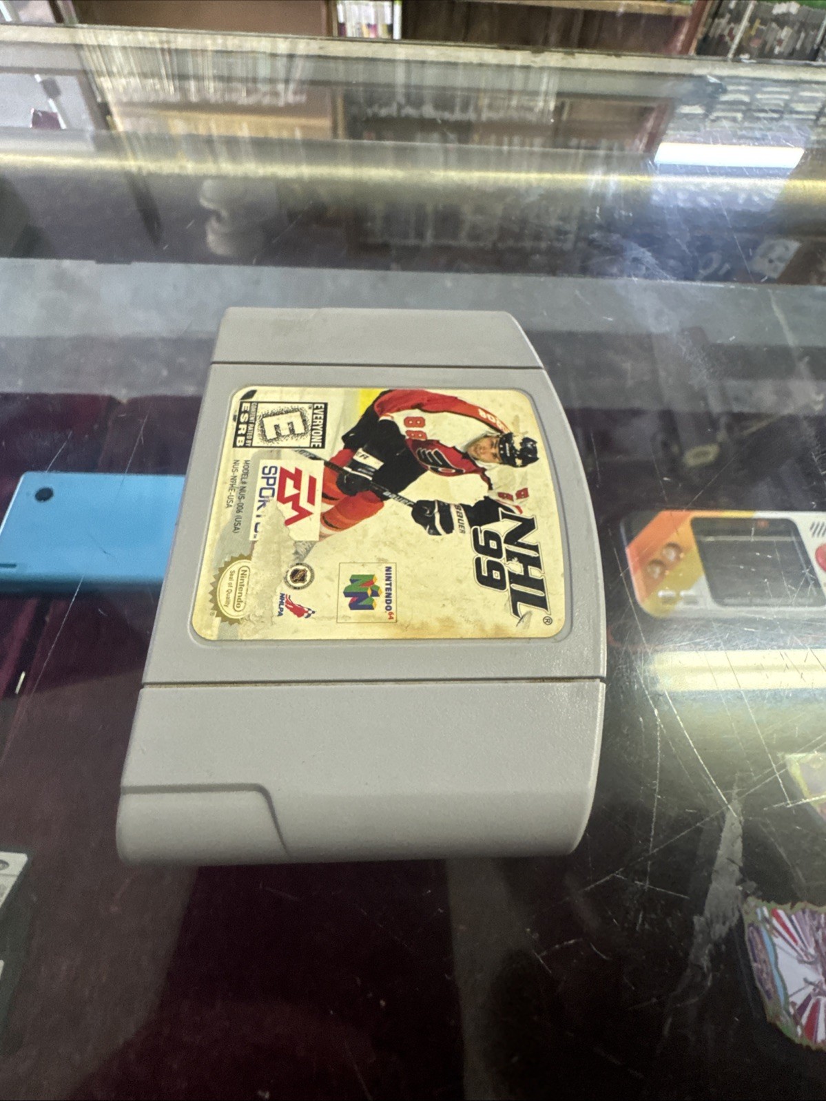 NHL 99 (Nintendo 64, 1998) Cartridge N64 Hockey Retro Video Game Tested And Work