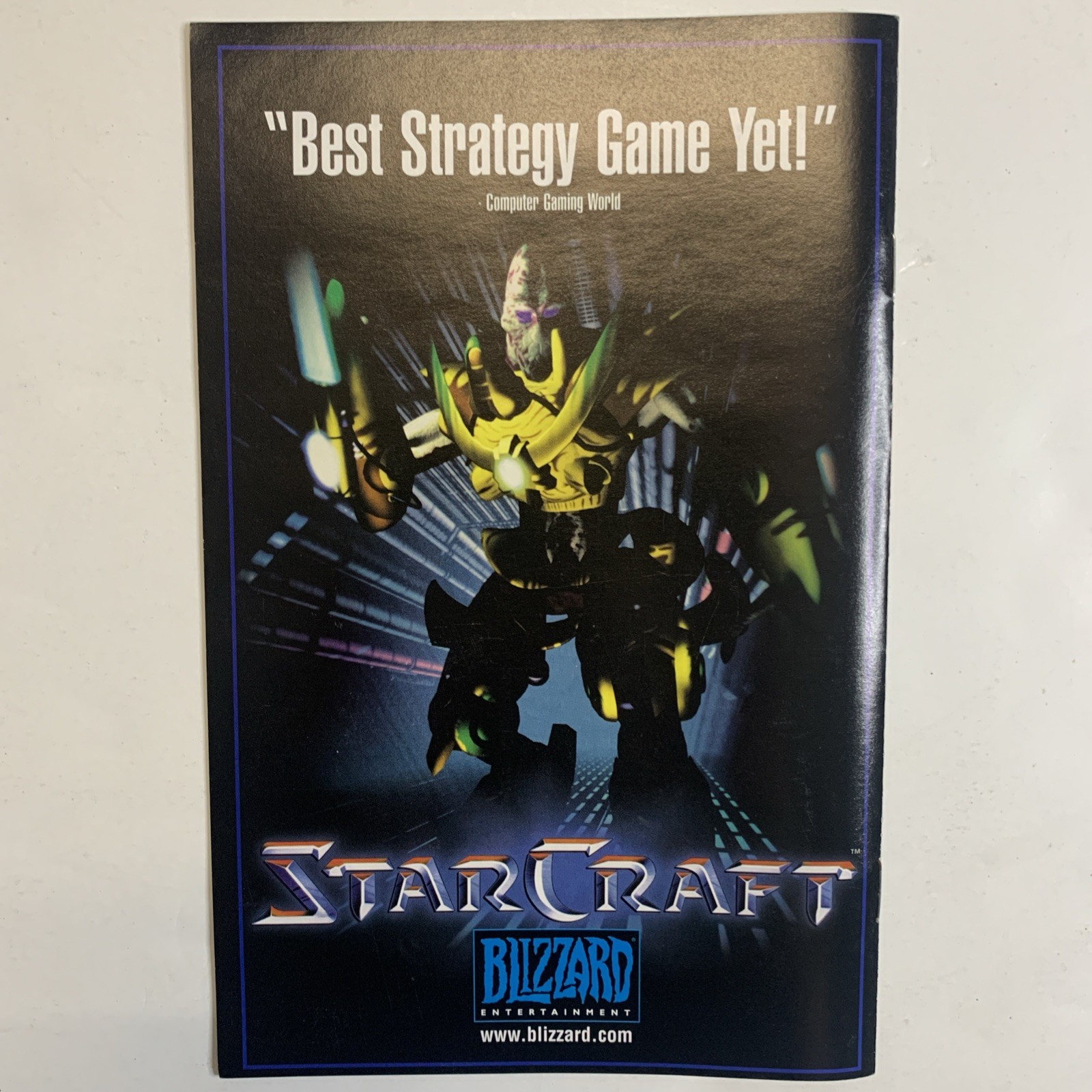 Blizzard StarCraft Version 1.0 PC – NO CD-ROM – Manuals & Papers Only