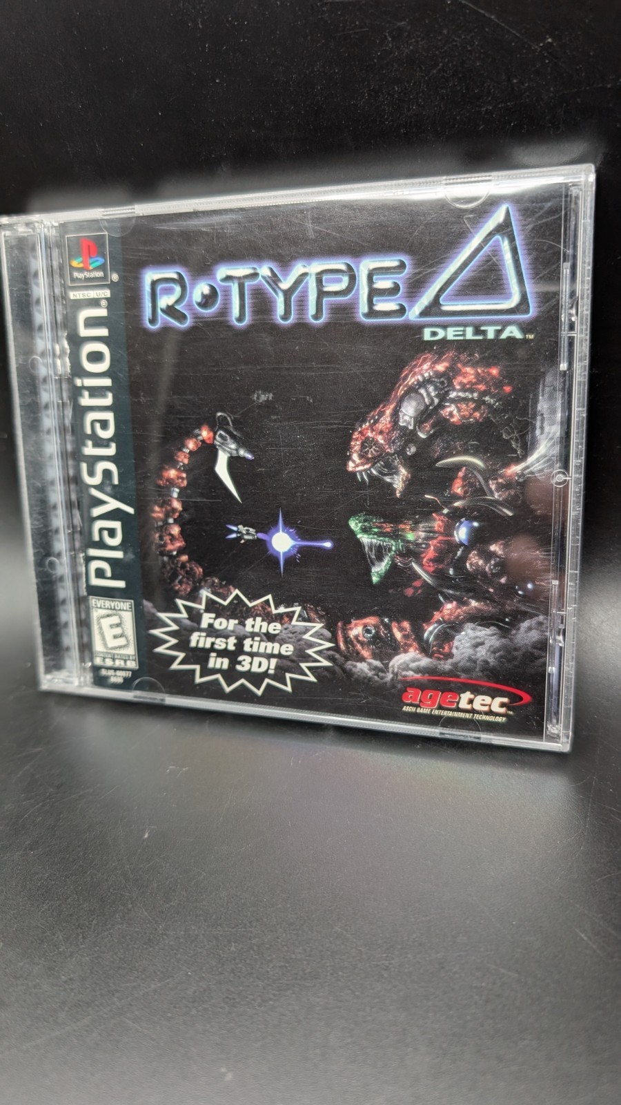 R-Type Delta (Sony PlayStation 1, 1999) CIB, tested Mint Disc