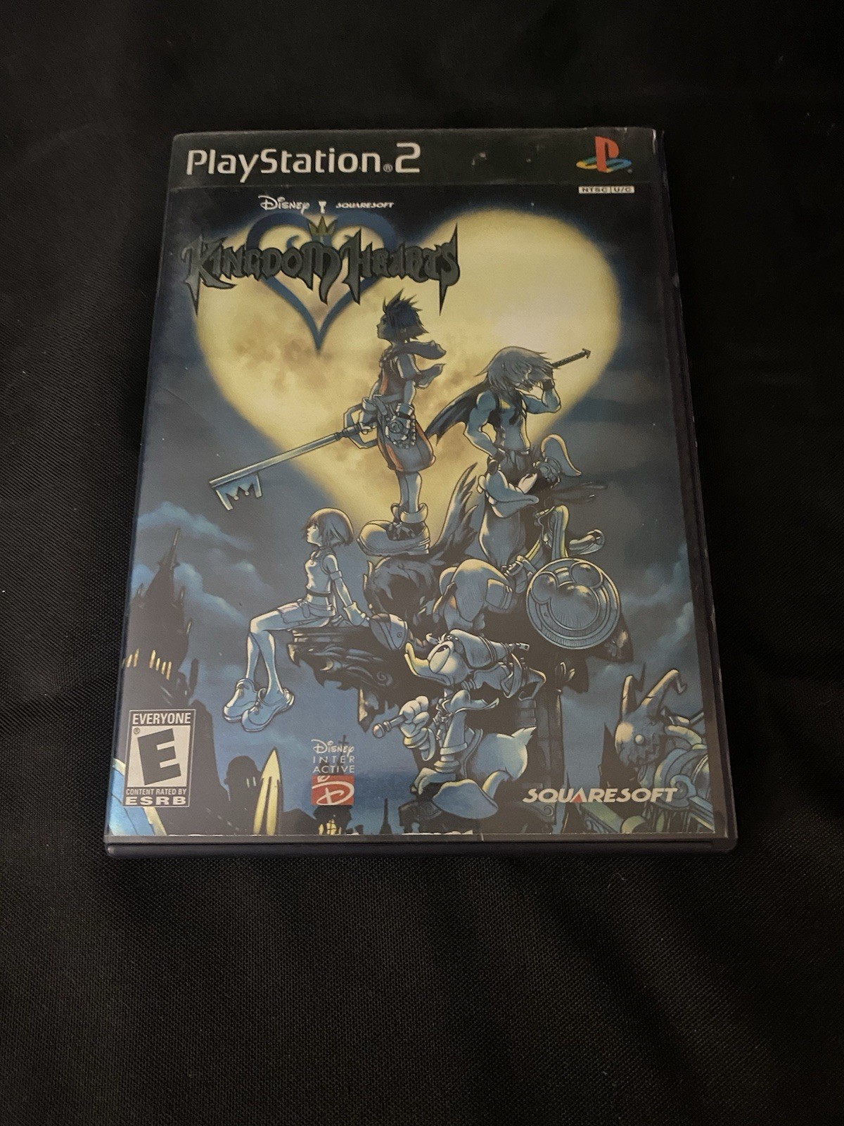Kingdom Hearts PS2 SquareSoft 2002 Manual Included