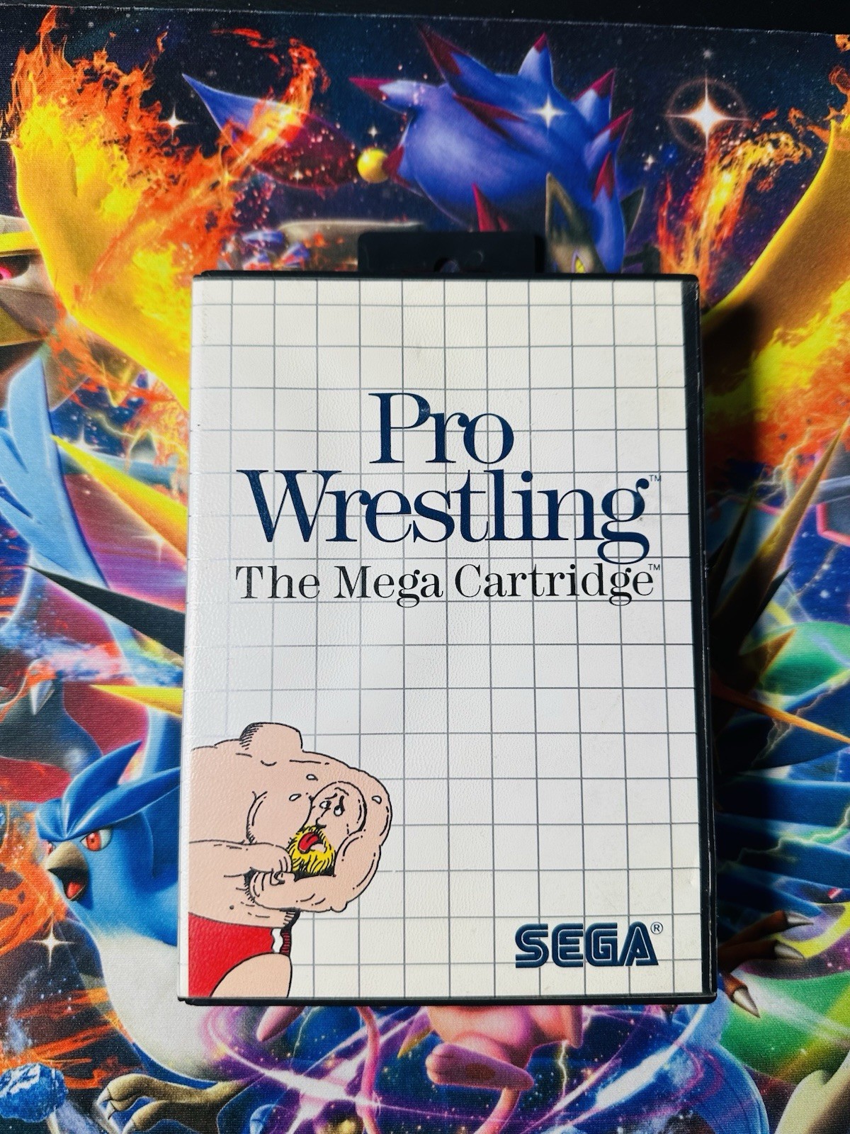 Pro Wrestling (Sega Master, 1986) W/Case – No Manual – Authentic