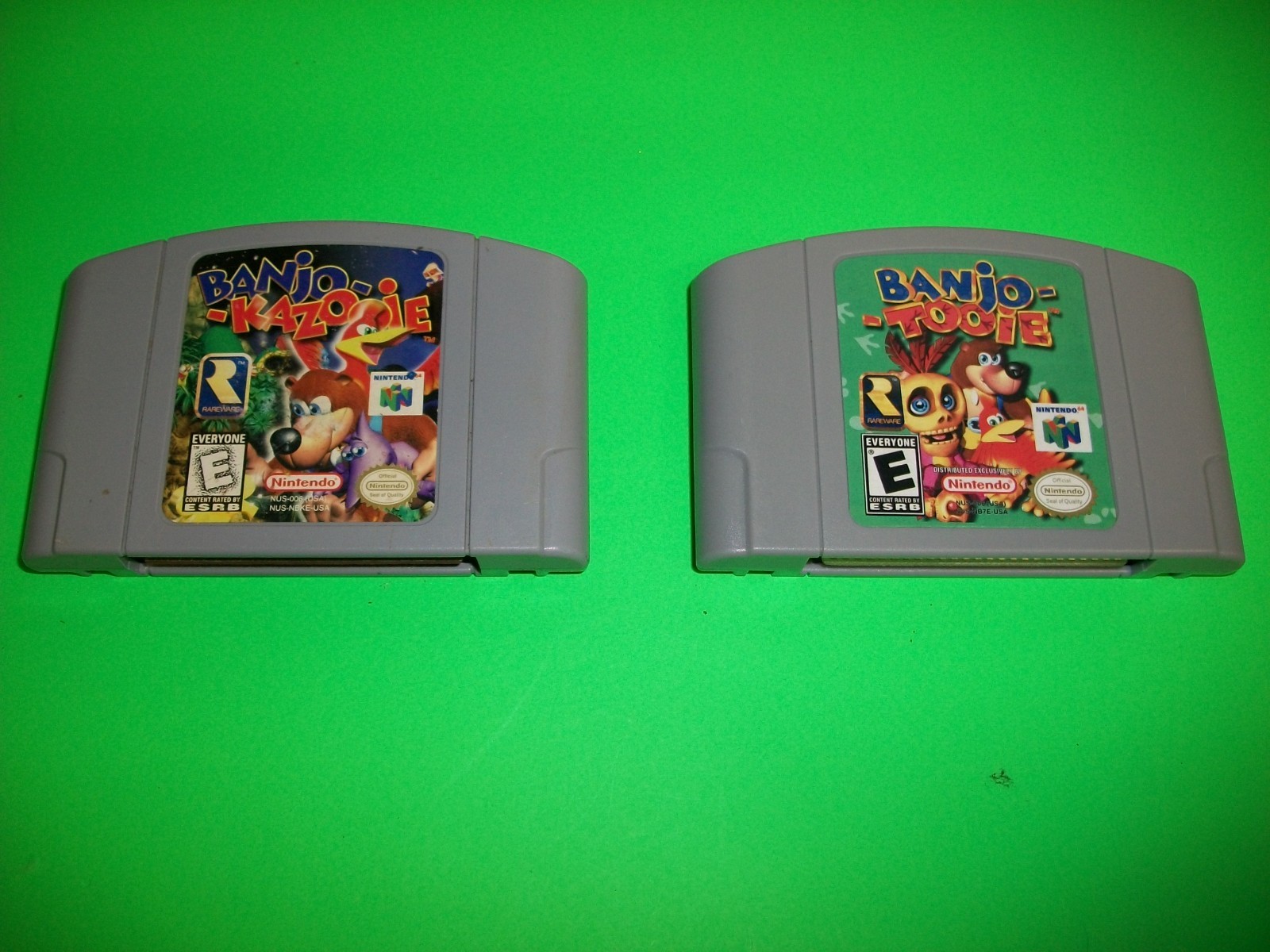 Banjo-Tooie + Banjo Kazooie Nintendo 64 N64 Tested READ
