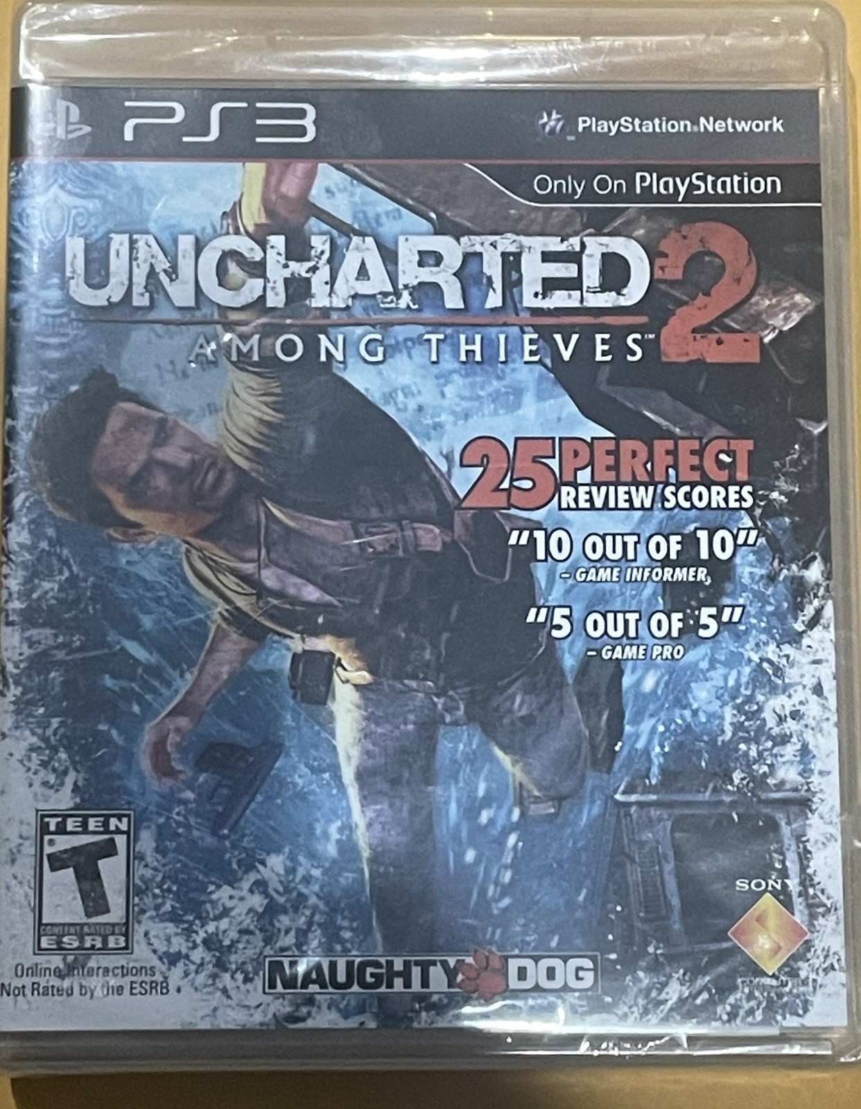 Uncharted 2 Among Thieves (PlayStation 3, 2009) PS3 Brand New Factory Sealed