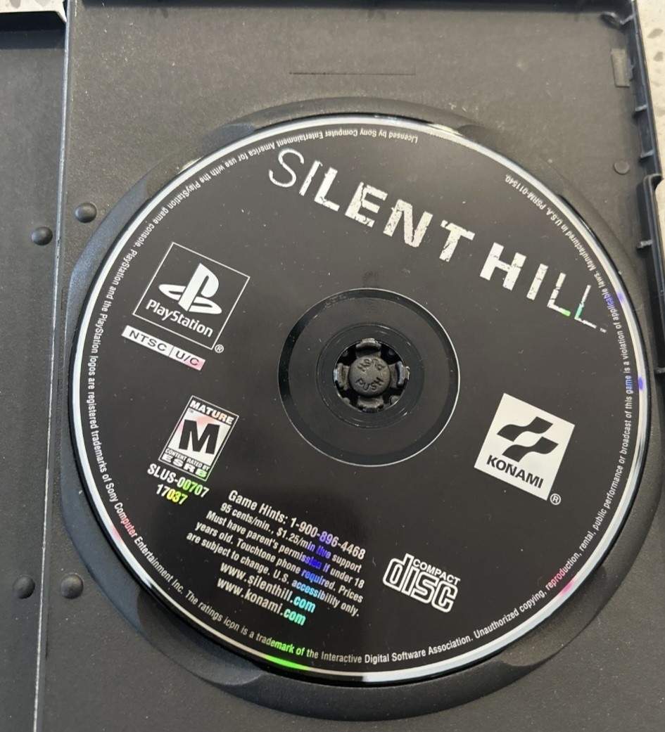 Silent Hill Playstation 1 PS1 Greatest Hits Disc Only