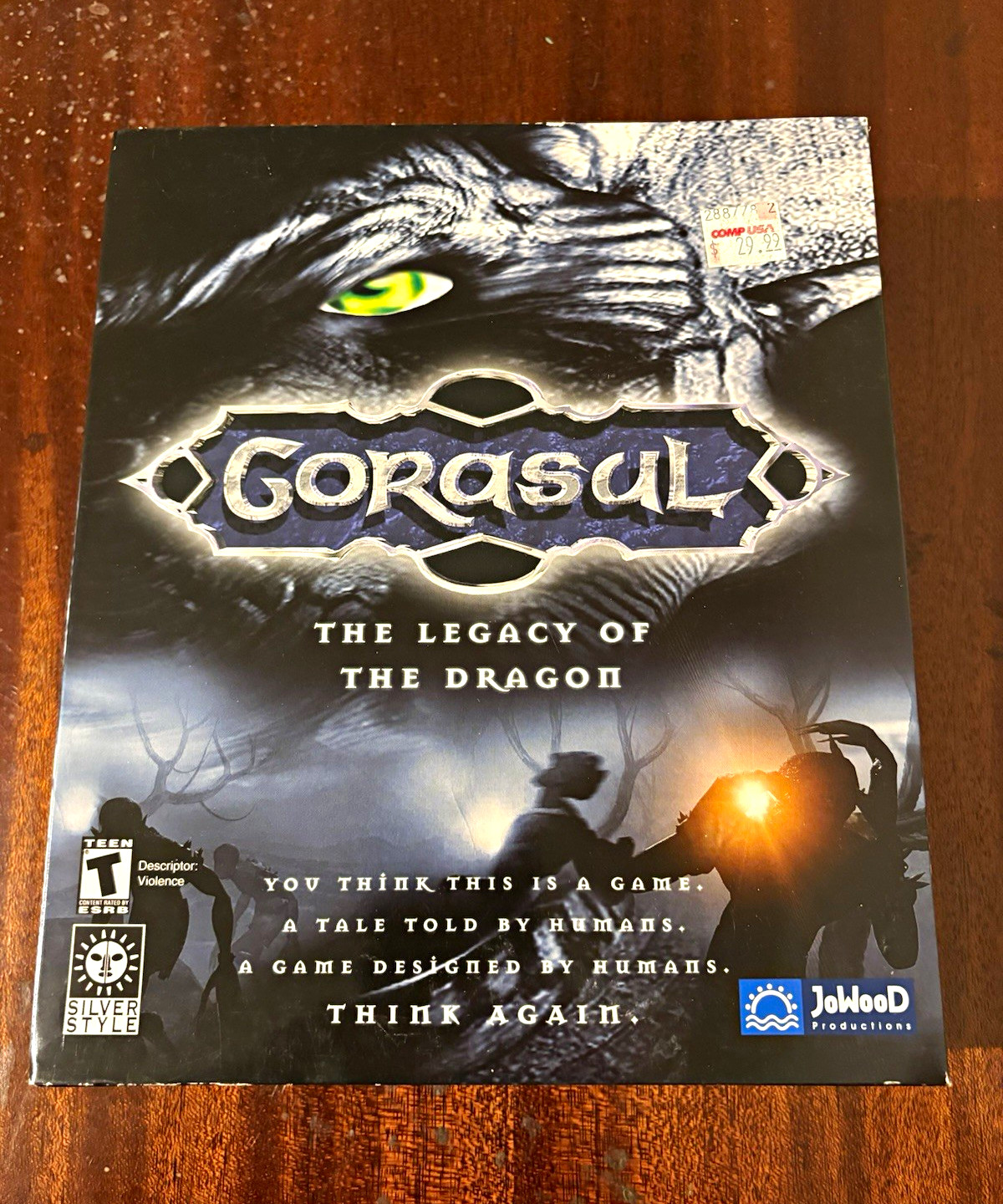 Gorasul Legacy Of The Dragon 2001 PC Big Box NEW FACTORY SEALED RARE RPG UPC Cut