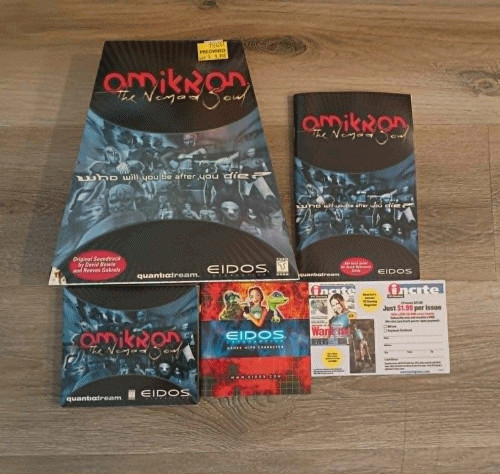 Omikron: The Nomad Soul PC CD-Rom Big Box David Bowie 1999