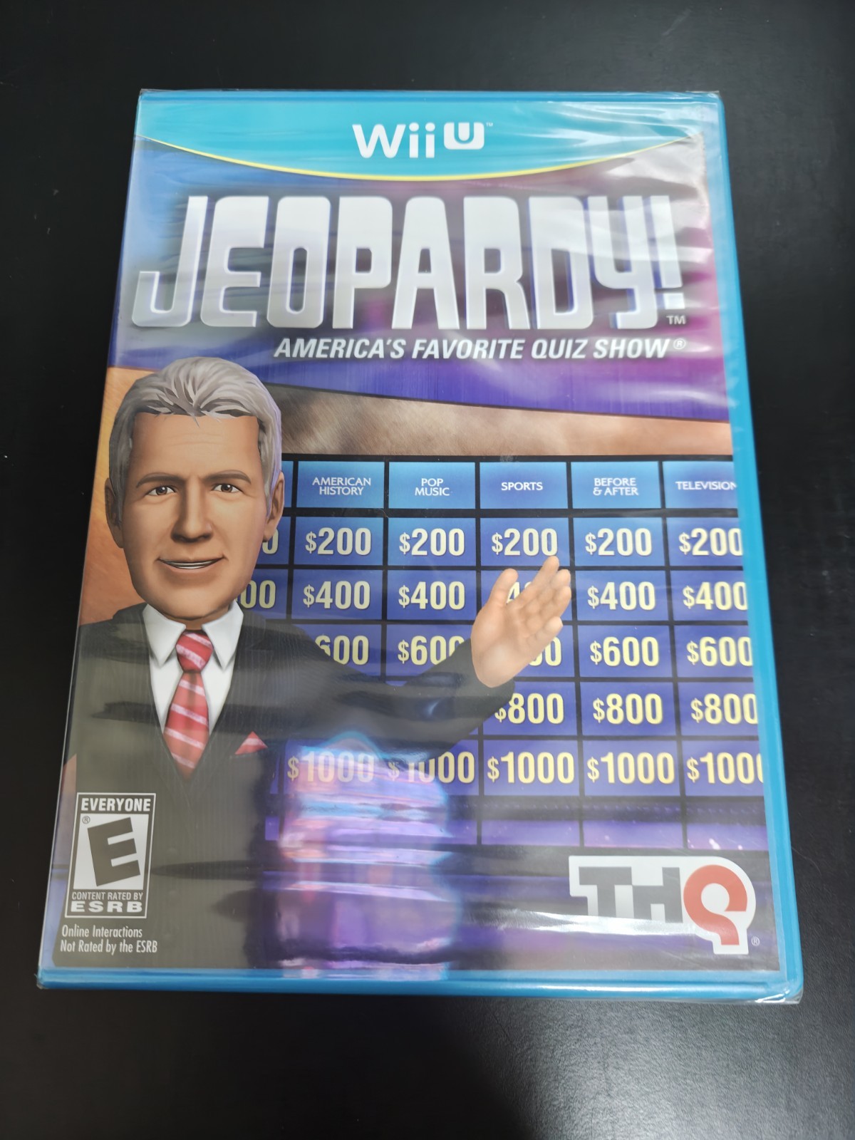Jeopardy (Nintendo Wii U, 2012) Factory Sealed!!! New!!!