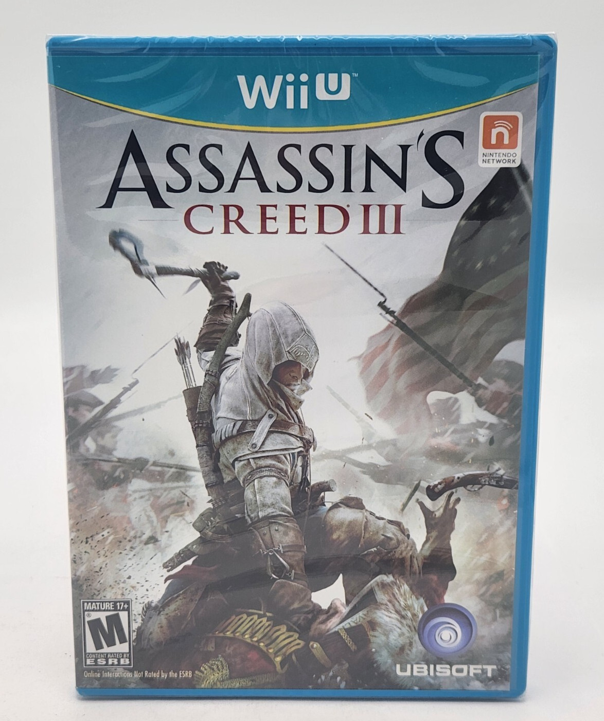 Assassin’s Creed III (Nintendo Wii U, 2012) Brand New Factory Sealed US Ver.