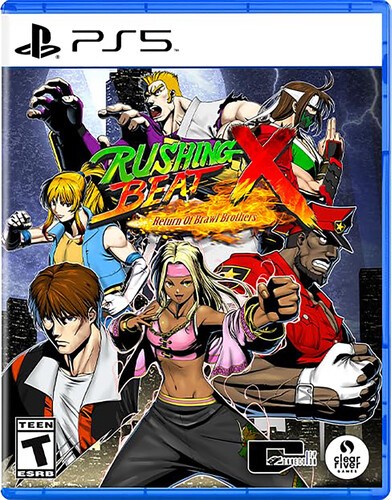 Rushing Beat X: Return of Brawl Brothers for Playstation 5 [New Video Game] Pl