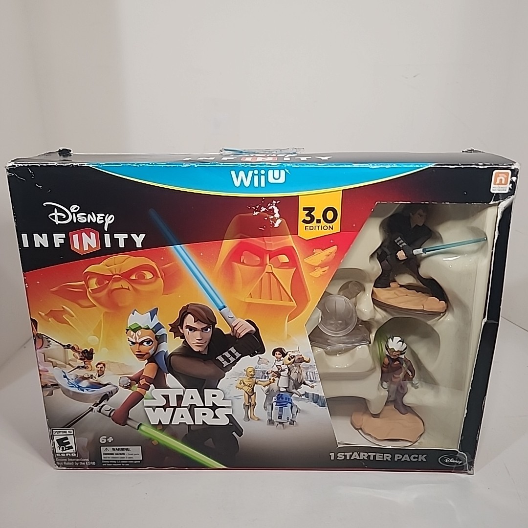Nintendo WII U Disney Infinity STAR WARS 3.0 Starter Pack Game