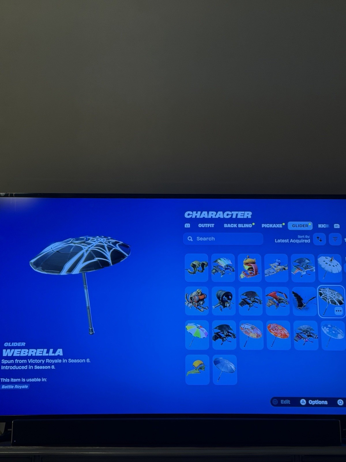 Fortnite Season 2 Blue Squire (Items from 2- 10) ALL VICTORY UMBRELLAS 2-10