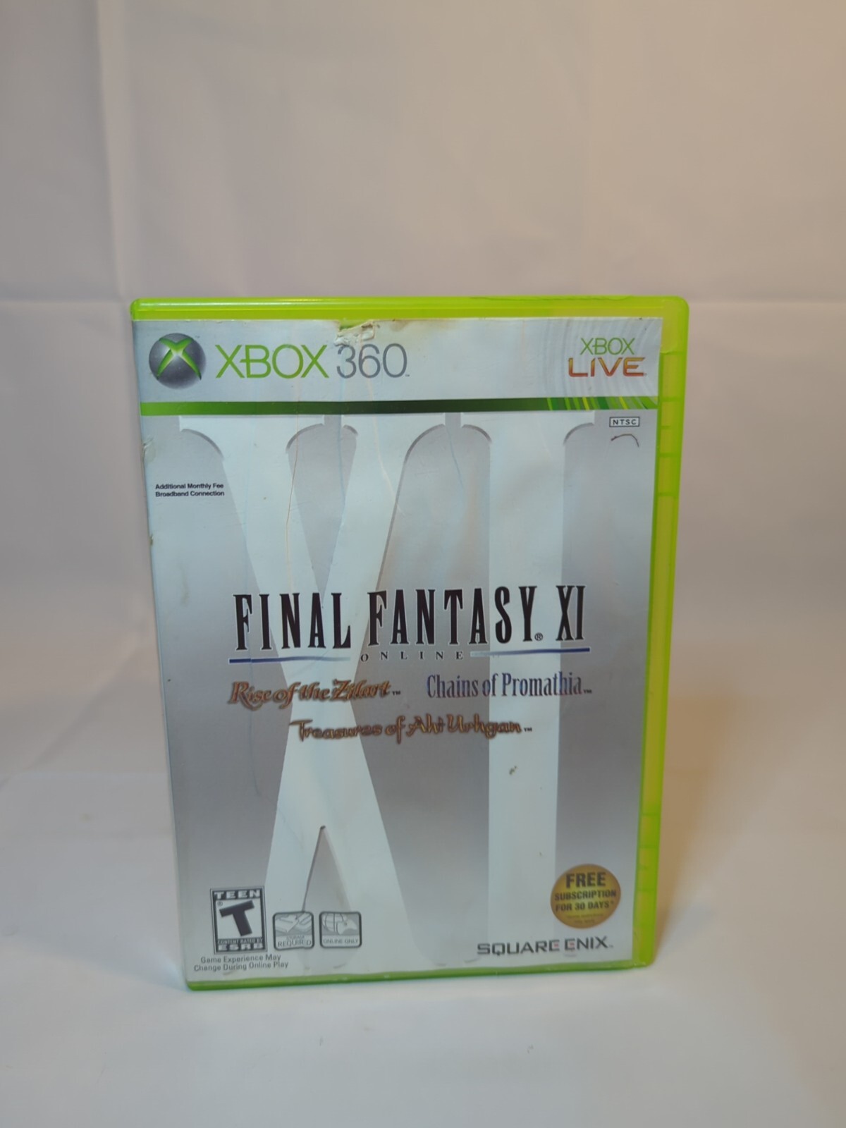 CIB XBox 360 – Final Fantasy XI (Square Enix,2006) Tested C6